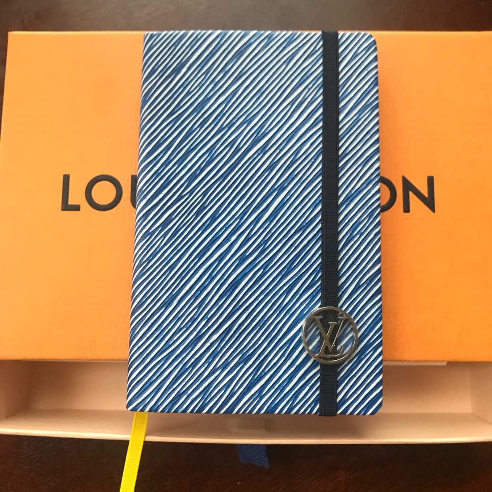 Louis Vuitton Gustave PM EPI D.Bleu Notebook
